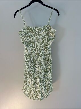 Mondegreen Leaf Print Dress 💚